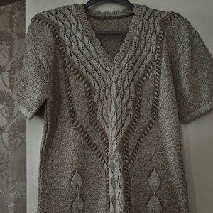 New Handmade design grey sweater